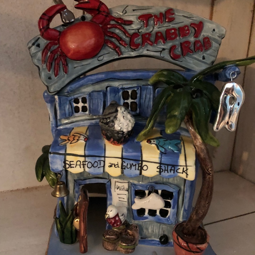 Discontinued blue sky crabby crab house